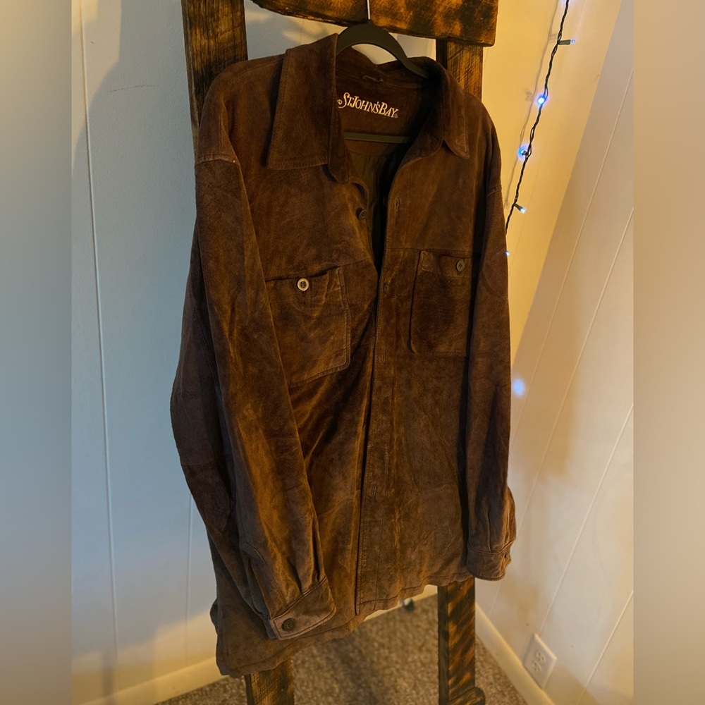 St John's Bay Genuine Leather Jacket